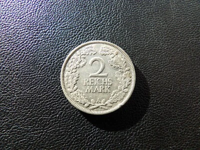 Germany 2 Reichsmark 1926 A  silver coin (2) - Image 1 of 3