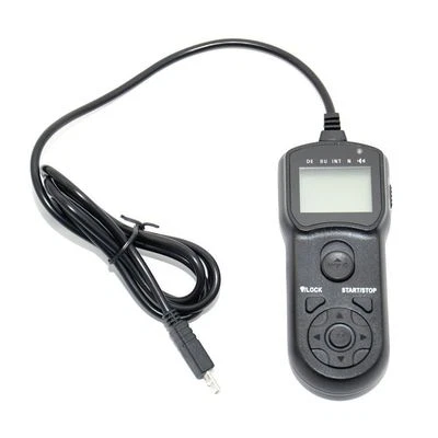 JJC TM-F2 Wired Timer Remote Control for Sony Multi Interface ZV-1 RX100M7 A7 R - Image 1 of 4