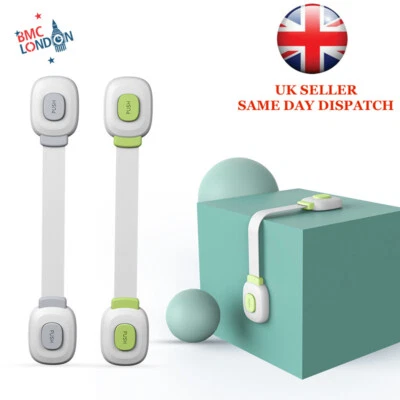 BMC LONDON Kindersicherheitsschrankschlösser für Baby Sicher Schränke Schubladen Backofengeräte