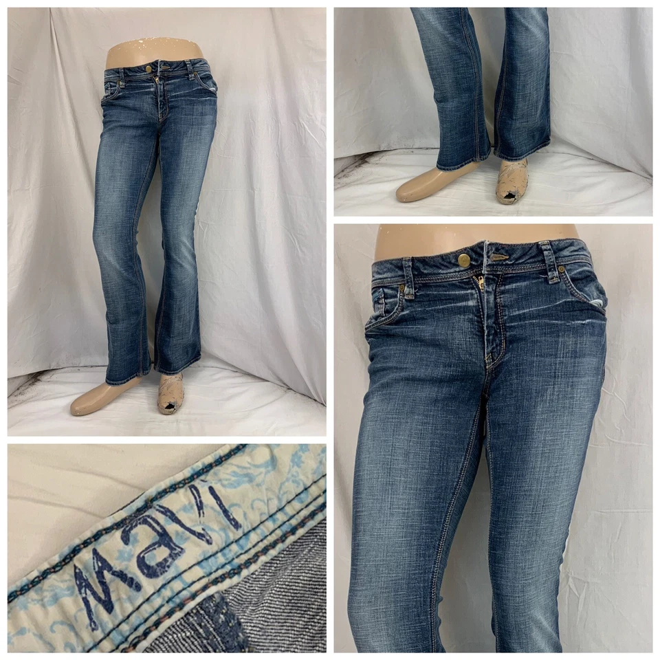 Mavi Jeans 32 Blue Bootleg Cotton Stretch Made In Turkey YGI O2-191 - Image 1 of 4