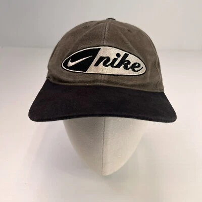 De colección Nike Sombrero Hombres Snap Back Deletrear Swoosh Distress Retro Correr Hype Core Cap Foto 1 de 4