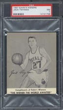 1957 Kahn's Wieners Jack Twyman Rookie Card PSA 7 Cincinnati Royals HOF