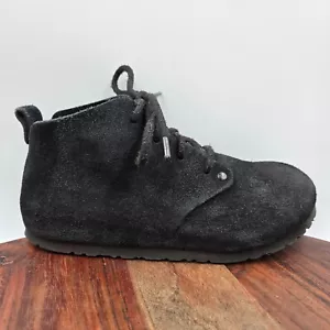 Birkenstock Dundee Boots Women's 36 / 5 Narrow Black Suede Minimalist Booties - Picture 1 of 11