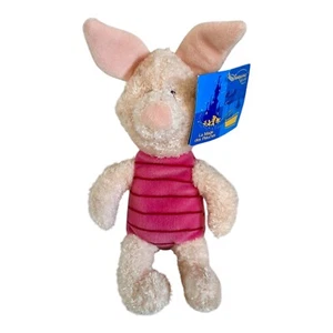 Disneyland Piglet Resort Paris Disney Parks Plush Winnie Pooh Soft Beanie Toy 9” - Picture 1 of 7