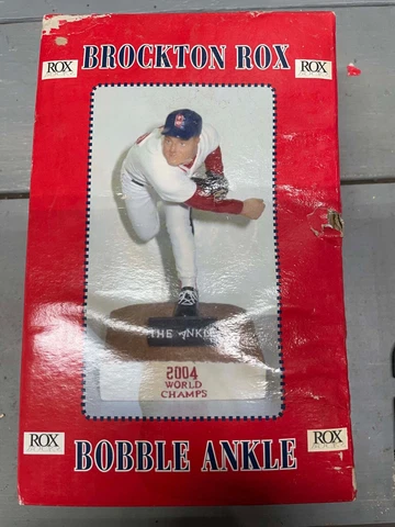 Curt Schilling Red Sox bobble Bloody Ankle Brockton Rox Bobblehead BEAUTY Cover
