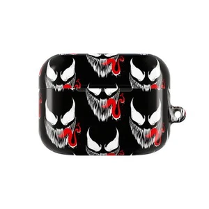 Venom Apple AirPod Case, Marvel Comic Figur Kopfhörer Cover, Schutzhülle - Bild 1 von 13