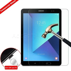 Shatterproof Tempered Glass Screen Protector for Samsung Galaxy Tab S3 SM-T820N - Picture 1 of 1