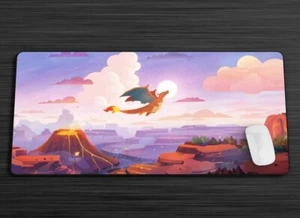 Charizard TCG Playmat Pokemon Card Mat / Trading Card Game Pad Mousepad - Picture 1 of 5
