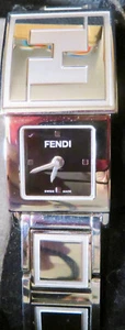 Reloj ""Secreto"" para mujer FENDI Orologi acero inoxidable 5400L - cara negra - Imagen 1 de 13