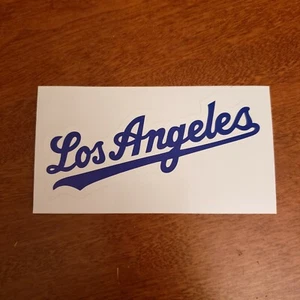 NEU LOS ANGELES DODGERS SKRIPT AUFKLEBER Otani Kershaw Muncy Betts Trikot Freeman - Bild 1 von 1