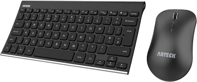 Arteck 2.4G Wireless Keyboard and Mouse Combo USB (HW086MW162) - Image 1 of 4