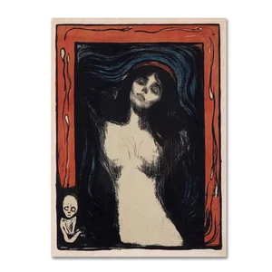 Edvard Munch Madonna 2 Leinwand ungerahmte Fotografie Wandkunst 18 Zoll X 24 Zoll - Bild 1 von 3