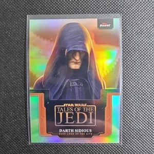 2023 Topps Finest Star Wars Darth Sidious Tales of the Jedi Refractor Base #1 - Picture 1 of 2