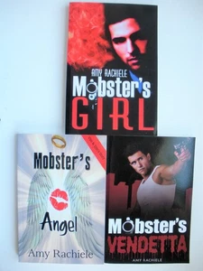 MOBSTER'S Series 3 Book Lot AMY RACHIELE Organized Crime Romantic Suspense GIRL+ - Picture 1 of 2