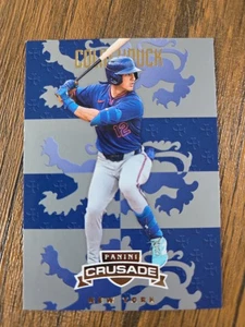 2025 Crusade GOLD FOIL Colin Houck #68 Mets - Picture 1 of 2