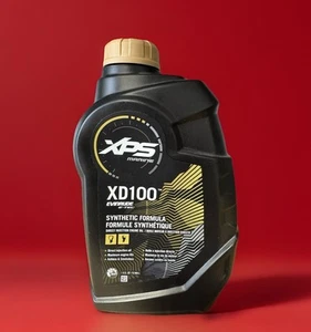 779710 BRP XD100 Synthetic Injection Oil Quart Evinrude E-TEC Outboard Engine - Picture 1 of 3