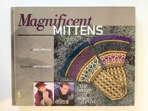 Magnificent Mittens by Anna Zilborg Hardcover Knitting Book - Picture 1 of 8