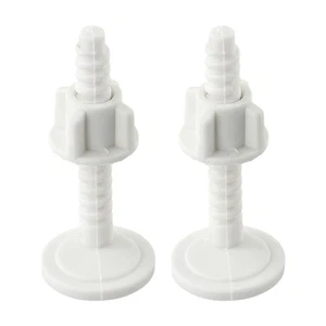 Brand New Toilet Lid Screw Bathroom 60*30mm Anti Aging Good Strength PP - Picture 1 of 23