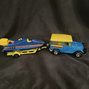 Top Zustand Majorette Toyota Racing Team Land Cruiser Druckguss Auto Spielzeug - Bild 1 von 17