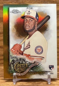 LUCIUS FOX Gold Refractor /50 Rookie | 2021 Topps Allen & Ginter Chrome NATS - Picture 1 of 2