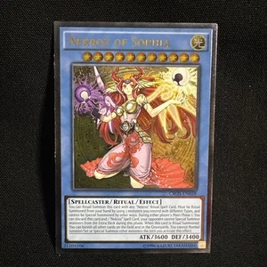 Yu-gi-oh Nekroz of Sophia Ultimate Rare UTR CROS-EN038 Crossed Soul - Picture 1 of 8