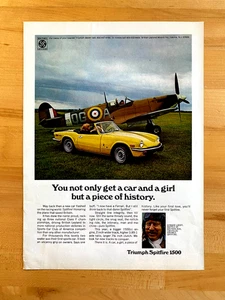 1973 Print Ad Triumph Spitfire - Picture 1 of 1