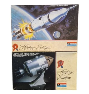 Space : Apollo Saturn V Rocket & Apollo Spacecraft command/service modules kits - Picture 1 of 12