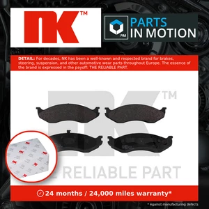 Set pastiglie freno adatte per JEEP GRAND CHEROKEE ZJ 4.0 anteriori dal 92 al 99 NK 0K5533323Z nuove - Foto 1 di 7