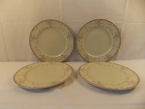 Sango "Bridal Rose" 4 Dinner Plates 10 7/8" - Picture 1 of 5