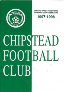 Chipstead v Chelsea FA Youth Cup 1st Round 12th November 1997(Perfect Condition) - Picture 1 of 1
