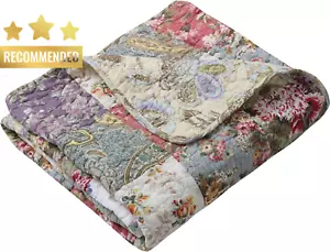 Greenland Home GL-THROWBP Blooming Prairie Throw - Picture 1 of 12
