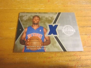 Rodney Stuckey 2007-08 SPx Freshman Orientation #RS Relic Card NBA Pistons - Bild 1 von 2