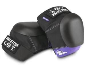 187 Pro Derby Knee Black/Purple NEW FREE POSTAGE - Bild 1 von 4
