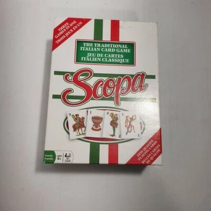 Scopa Cards twin box set complete 80 Cards + Notepad Scores - Picture 1 of 6