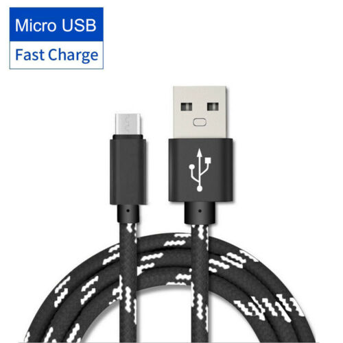 Micro USB Fast Charger Charging Cable High-Speed Data Sync For Samsung Android