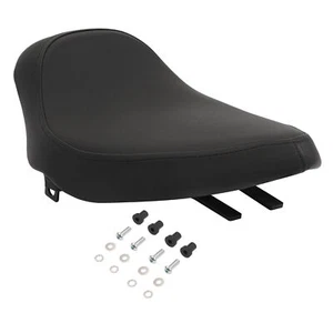Black Motorcycle Solo Seat Fit For Harley Electra Glide FX FL 1965-1984 70-84 - Picture 1 of 23