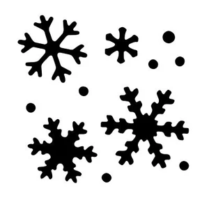 VBS punzonador magnético "copos de nieve", ø 38 mm - Imagen 1 de 4