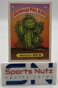 1985 Topps Garbage Pail Kids Card Sticker Series 2 Prickly RICK 60a