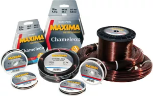 Maxima Chameleon Monofilament Fishing Line Leader Hi-Tensile -100m Spool All B/S - Picture 1 of 1