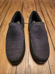 Scarpe slip on Skechers Relaxed Fit Memory Foam nere da uomo nuove con etichetta (11) - Foto 1 di 13
