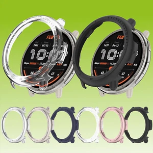 Do Amazfit Active 2 Design Plastik PC Smart Watch Ochrona Obudowa Etui Case - Zdjęcie 1 z 11