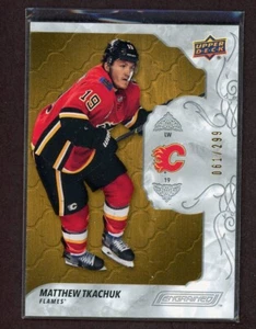 2019-20 Upper Deck Engrained #2 Matthew Tkachuk 061/299 - Foto 1 di 1