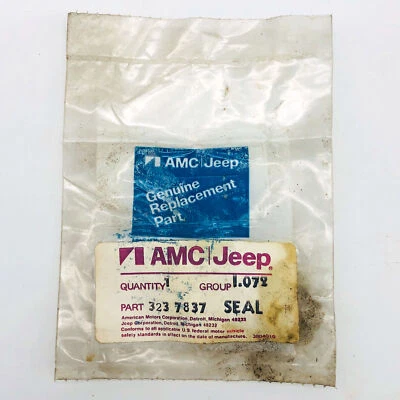 AMC Jeep 3237837 Seal Valve Cover Screw OEM NOS 81-90 CJ YJ Wrangler SJ J Sealed Foto 1 de 4