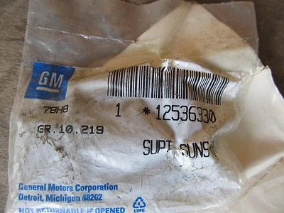 NUEVO Buick GM OEM 1997 LeSabre Interior-Techo-Sombrilla Soporte Derecho 12536330 Foto 1 de 2