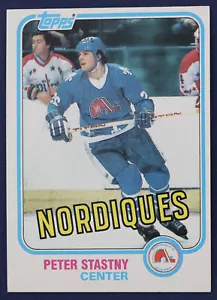 1981-82 Topps #39 Peter Stastny RC NMMT OC/ST *inv2 - Picture 1 of 2