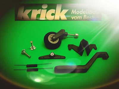 Krick Heckfahrwerk lenkbar Ø40×98 mm, 71407 / Günther Modellsport - Bild 1 von 2