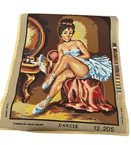 Collection D'Art Painted Needlepoint Canvas The Dancer 12.205 - Picture 1 of 5