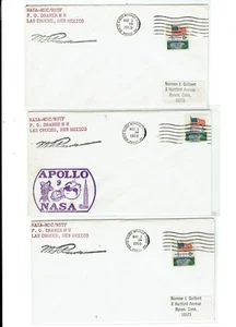 Apollo 9 March 1969 Space 3 Covers Tracking Station: WSMR NEW MEXICO !! - Picture 1 of 1
