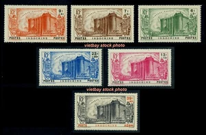 Indochina-Vietnam 1939 Semi-Postal French Revolution B15-B19 & CB1 MH - Picture 1 of 1