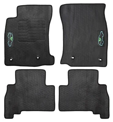 All Weather Floor Mats Fit for 2013 to 2024 Toyota 4Runner and Lexus GX460 Black - Imagem 1 de 4